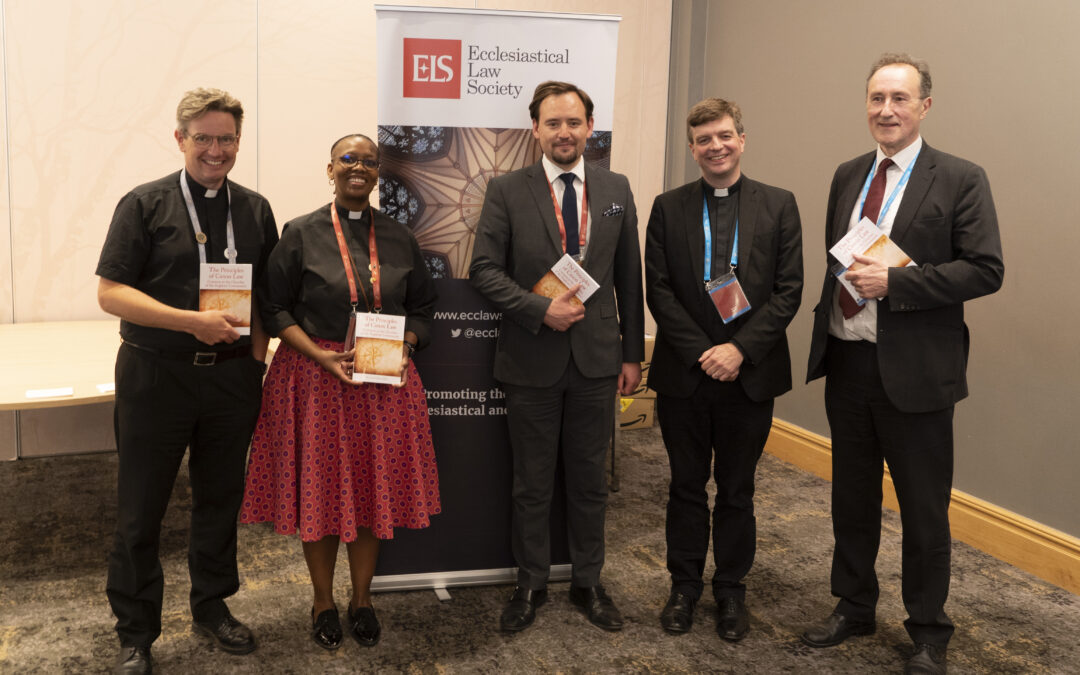 Principles of Canon Law 2nd edition launched at the Lambeth Conference 2022